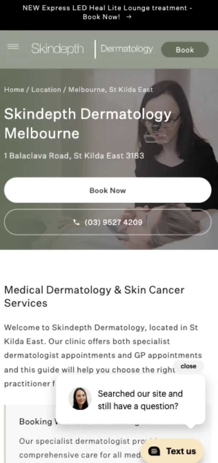 Multi-location dermatology growth